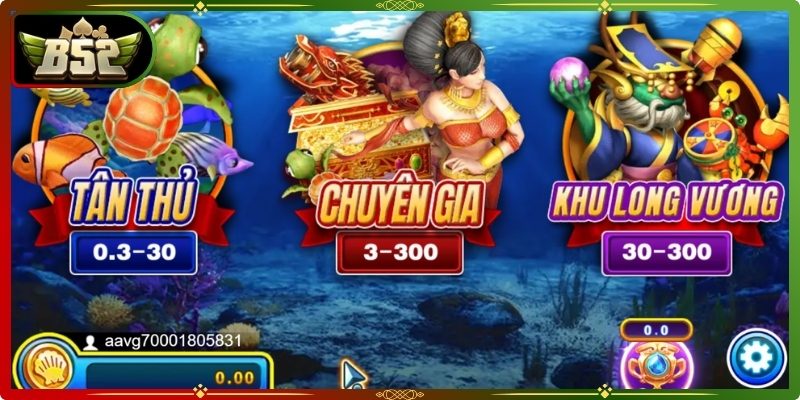 Sự uy nghi của bắn cá Long Vương B52