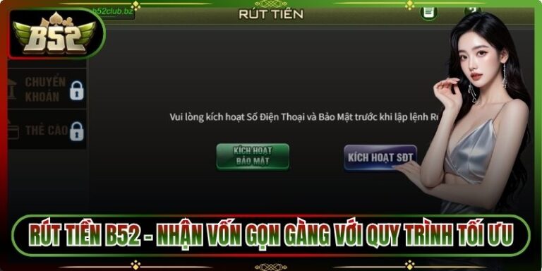rút tiền B52