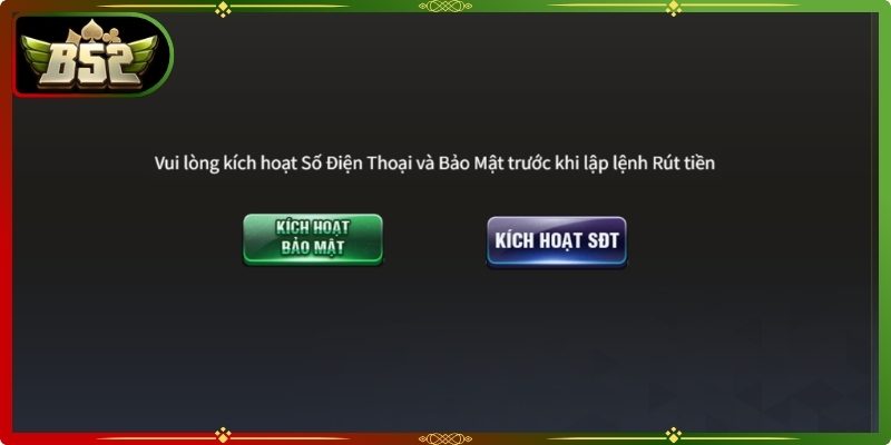Để rút tiền B52 thành công cần những yếu tố gì? 